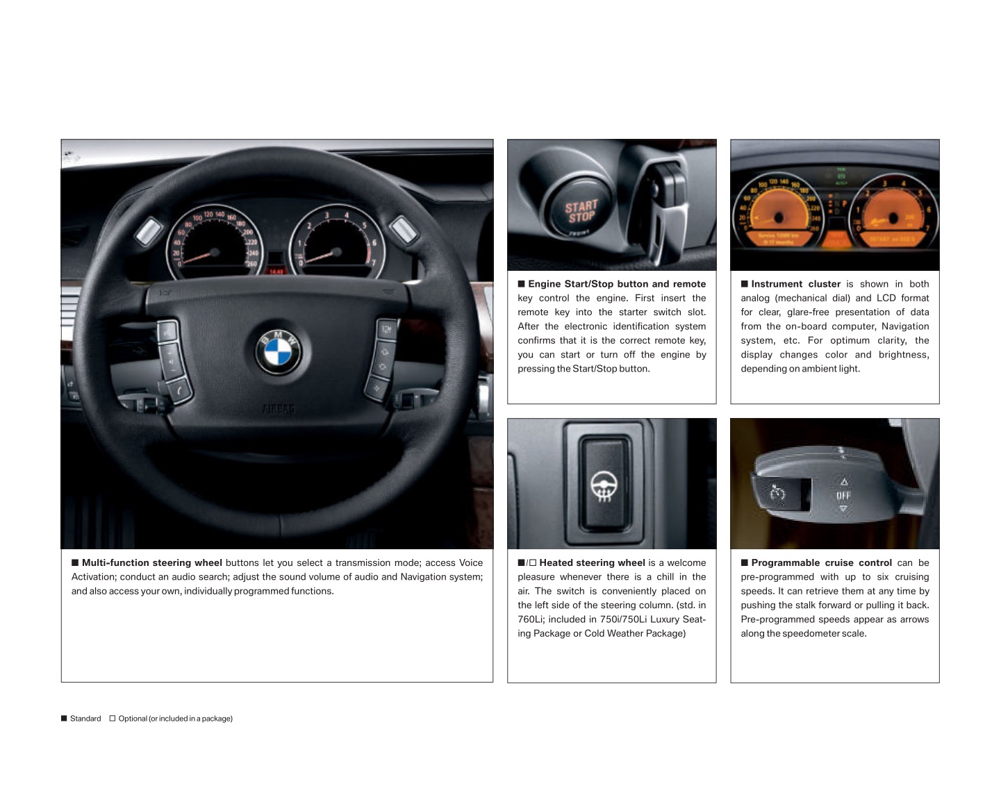 2008 BMW 7-Series Brochure Page 25